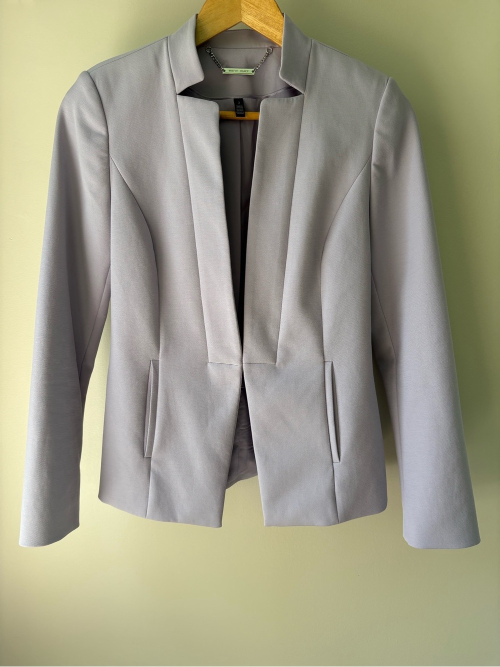 White House Black Market Lavender Blazer Size 2